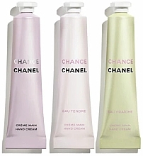 Düfte, Parfümerie und Kosmetik Chanel Chance Perfumed Hand Creams Set - Handpflegeset (Handcreme 3x20 ml) 