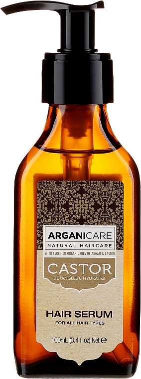 Serum zum Haarwachstum mit Rizinusöl - Arganicare Castor Oil Hair Serum — Bild N2