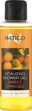 Energie-Duschgel Süße Orangen - Natigo Vitalizing Shower Gel Sweet Oranges — Bild N1