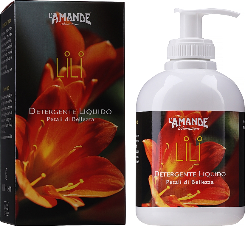 L'Amande Lili Liquid Cleanser - Flüssige Handseife Lilie — Bild N1