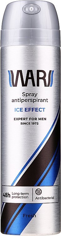Antibakterielles Körperspray Antitranspirant für Männer - Wars Expert For Men Ice Effect — Bild N1