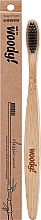 Bambuszahnbürste weich Colour schwarz - WoodyBamboo Bamboo Toothbrush — Bild N1