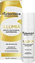 Düfte, Parfümerie und Kosmetik Athena's L'Erboristica Illumia  - Tagescreme für das Gesicht gegen Altersflecken SPF 30 