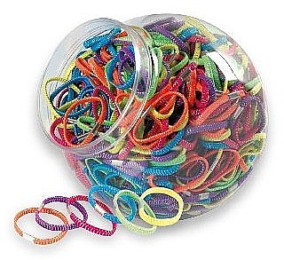 Haargummis Neon 42065 600 St. - Top Choice Hair Bands With Metal Clip — Bild N2