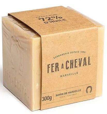 Natürliche Pflanzenseife - Fer A Cheval Vegetal Marseille Soap Cube — Bild N2