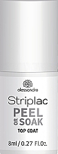 Nagelüberlack - Alessandro International Striplac Peel Or Soak Top Coat — Bild N1