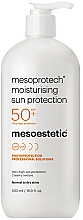 Düfte, Parfümerie und Kosmetik Feuchtigkeitsspendende Sonnenschutzcreme mit Spender - Mesoestetic Mesoprotech Moisturising Sun Protection 50+ Prof