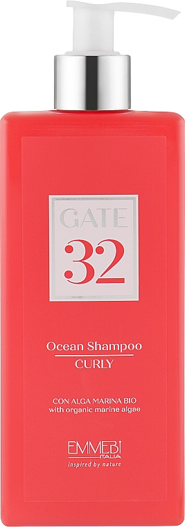 Shampoo für lockiges Haar - Emmebi Italia Gate 32 Wash Ocean Shampoo Curly — Bild N1