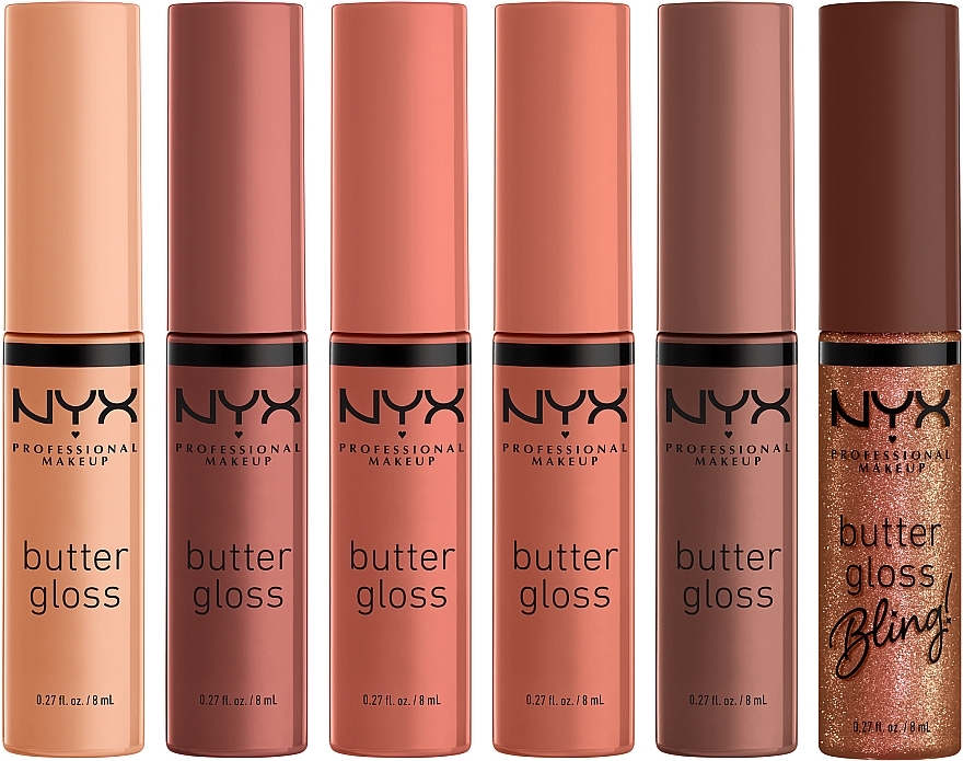 NYX Professional Makeup Home Alone Little Nero's Pizza Butter Gloss Set - Lippen-Make-up-Set — Bild N6