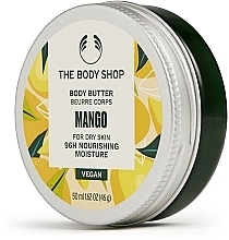 Feuchtigkeitsspendende Körperbutter mit Mangokernöl - The Body Shop Mango Softening Body Butter Vegan — Bild N2