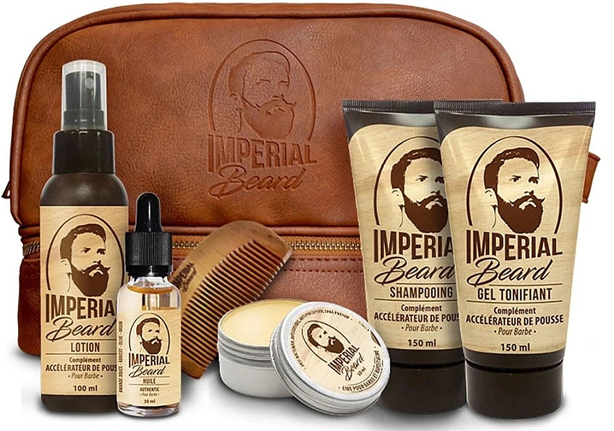 Bartpflegeset 7 St. - Imperial Beard Growth Acceleration Kit — Bild N1