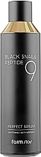 Gesichtsserum mit schwarzem Schneckenextrakt und Peptiden - Farmstay Black Snail & Peptide 9 Perfect Serum — Bild N2