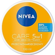 Leichte Anti-Aging Gesichtscreme mit Vitamin E - NIVEA Care Light Anti-Wrinkle Cream — Bild N4