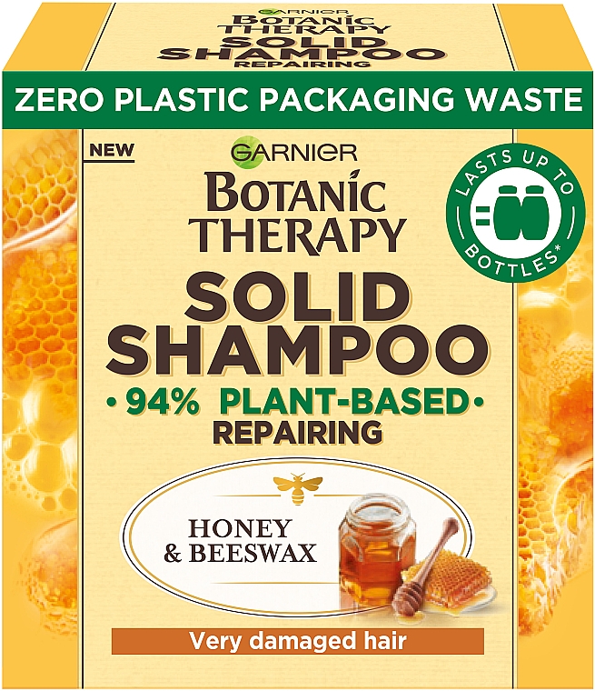 Festes Shampoo mit Honig und Bienenwachs - Garnier Botanic Therapy Solid Shampoo — Bild N3