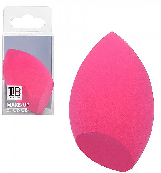 Schminkschwämmchen, rosa - Tools For Beauty Olive Cut Makeup Sponge Pink — Bild N1