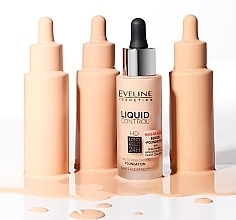 Foundation mit Niacinamid - Eveline Cosmetics Liquid Control HD — Bild N2