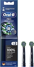Düfte, Parfümerie und Kosmetik Ersatzkopf für elektrische Zahnbürste 2 St. - Oral-B Pro Cross Action Black 