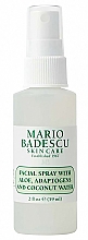 Düfte, Parfümerie und Kosmetik Gesichtsspray mit Aloe und Kokoswasser - Mario Badescu Facial Spray With Aloe Adaptogens And Coconut Water