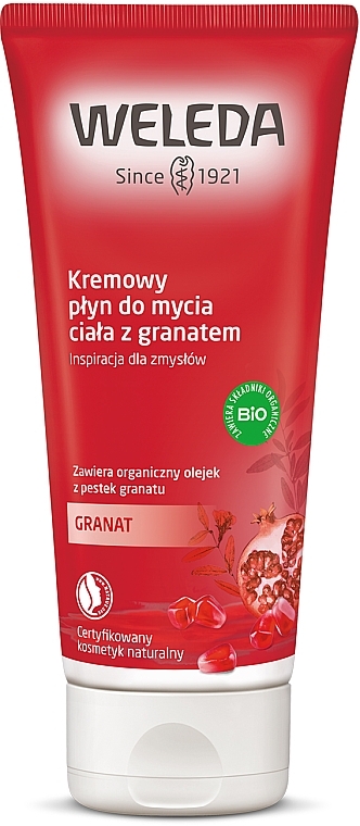 Regenerierendes Duschgel mit Bio-Granatapfelsamenöl - Weleda Granatapfel Schonheitsdusche — Foto N1