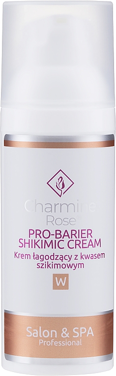 Beruhigende Gesichtscreme mit Shikimisäure - Charmine Rose Pro-Barier Shikimic Cream — Bild N1