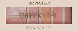 Make-up-Palette - Makeup Revolution Cheek Lift Face Palette — Bild N2