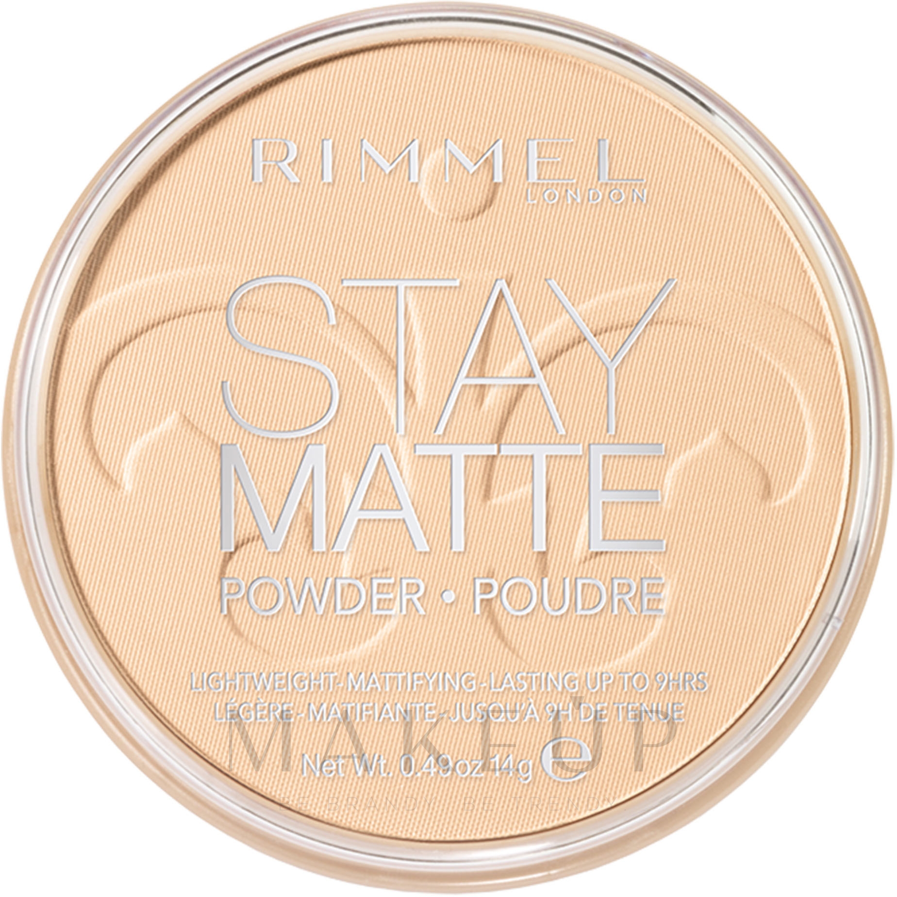 Mattierendes Puder - Rimmel Stay Matte Long Lasting Powder — Bild 001 - Transparent