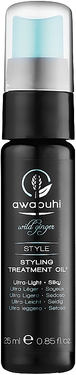 Stylingöl für das Haar Ultra leichter Halt - Paul Mitchell Awapuhi Wild Ginger Styling Treatment Oil — Bild N2