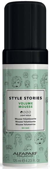Haarmousse für mehr Volumen Leichter Halt - Alfaparf Milano Style Stories Volume Mousse — Bild 125 ml