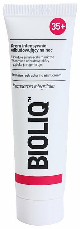Intensiv regenerierende Nachtcreme 35+ - Bioliq 35+ Face Night Cream