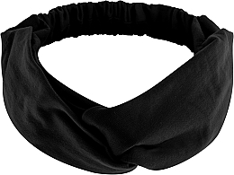 Haarband Knit Twist schwarz - MAKEUP Hair Accessories — Bild N1
