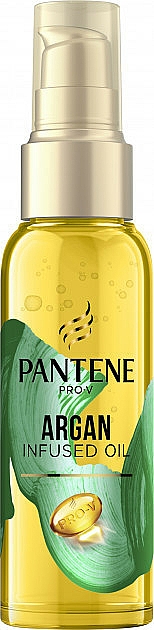 Feuchtigkeitsspendendes Haaröl mit Argan Extrakt - Pantene Pro-V Argan Infused Hair Oil — Bild N1