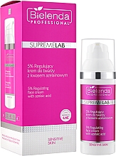 Regenerierende Gesichtscreme mit 5% Azelainsäure - Bielenda Professional SupremeLab Sensitive Skin 5% — Bild N2