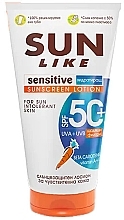 Sun Like Sunscreen Lotion Sensitive SPF 50+ New Formula  - Feuchtigkeitsspendende Sonnenschutzlotion für empfindliche Haut — Bild N1