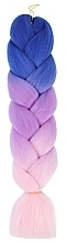 Künstliche Haarverlängerungen 120 cm Ombre - Ecarla — Bild N1