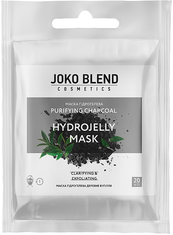 Hydrogel-Gesichtsmaske - Joko Blend Purifying Charcoal Hydrojelly Mask — Bild N1