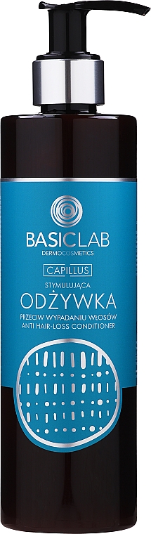 Haarspülung gegen Haarausfall - BasicLab Dermocosmetics Capillus Anti Hair Loss Stimulating Conditioner — Bild N1