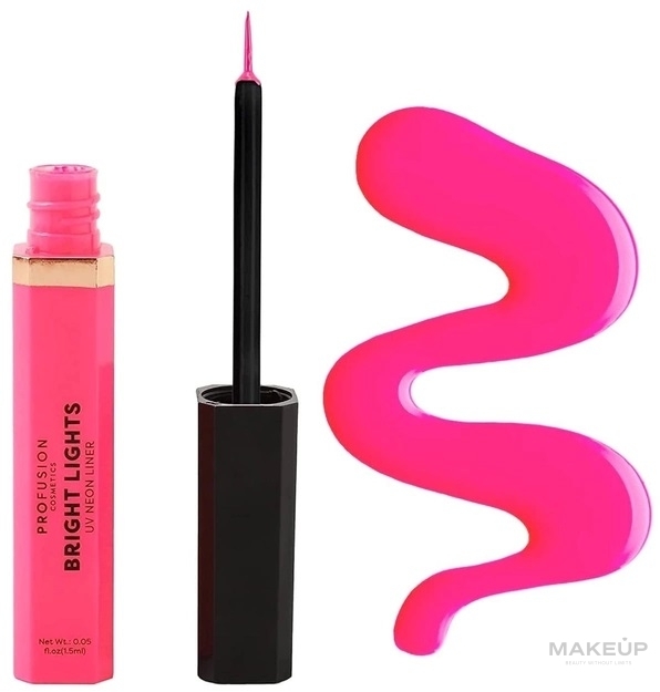 Eyeliner - Profusion Cosmetics Bright Lights UV Neon Eyeliner — Bild Flash