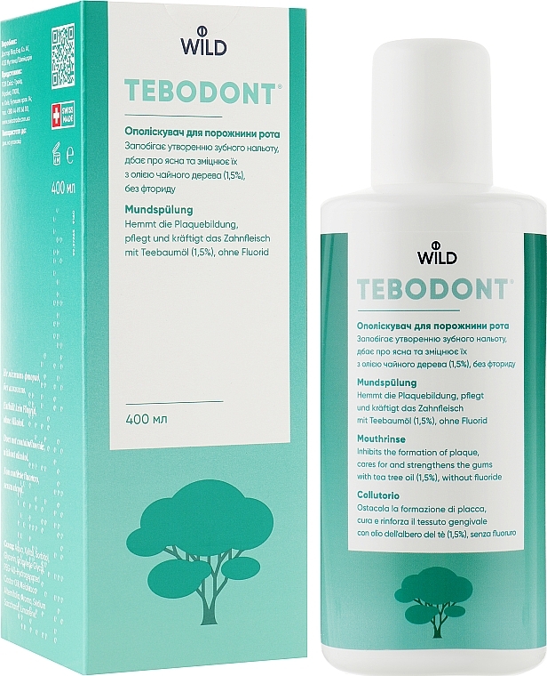 Mundspülung mit Teebaumöl - Dr Wild Tebodont — Foto N3