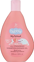 Baby Shampoo-Duschgel mit Erdbeergeschmack - Bebble My Friend Shampoo & Shower Gel 2 In 1 Strawberry — Bild N1