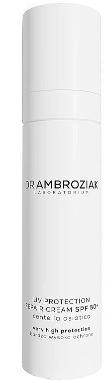 Revitalisierende Sonnenschutzcreme für das Gesicht - Dr Ambroziak Laboratorium Repair Cream SPF 50+  — Bild N1