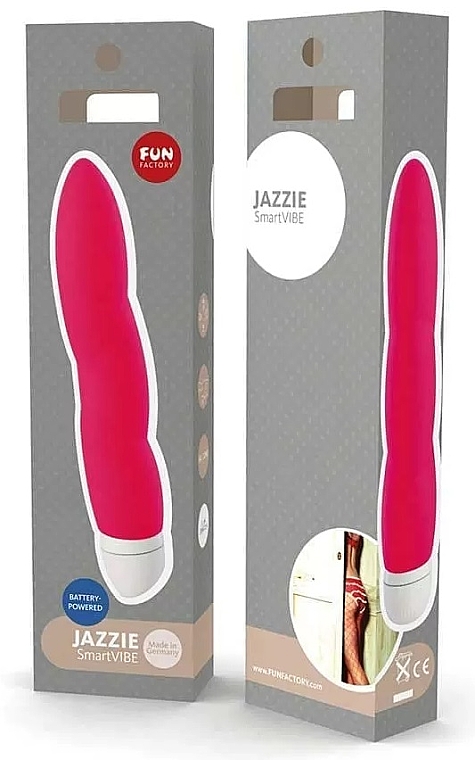 Vibrator rosa - Fun Factory Jazzie Slimvibe  — Bild N1
