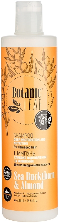 Tiefenregenerierendes und nährendes Haarshampoo - Botanic Leaf — Bild N1