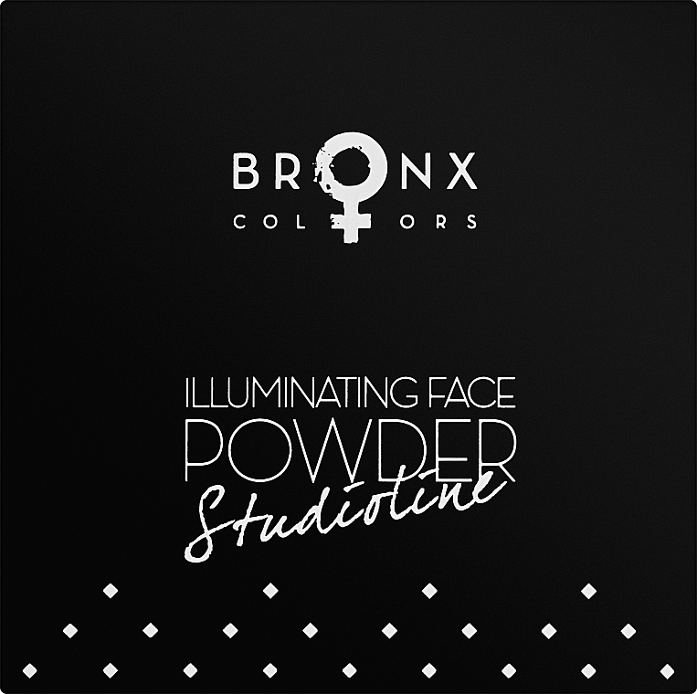 Gesichtshighlighter - Bronx Colors Studioline Illuminating Face Powder — Bild N2