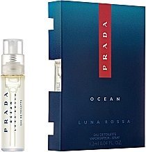 GESCHENK! Prada Luna Rossa Ocean - Eau de Toilette (Probe) — Bild N1