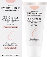 Illuminierende BB Creme LSF 20 - Embryolisse Complexion Illuminating Veil BB Cream — Bild N2