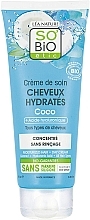 Düfte, Parfümerie und Kosmetik Haarcreme - So'Bio Etic Coconut Moisturized Hair Care Cream