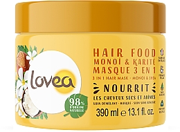Düfte, Parfümerie und Kosmetik 3in1 Haarmaske Monoi und Sheabutter - Lovea 3 in 1 Hair Mask-Monoi & Shea