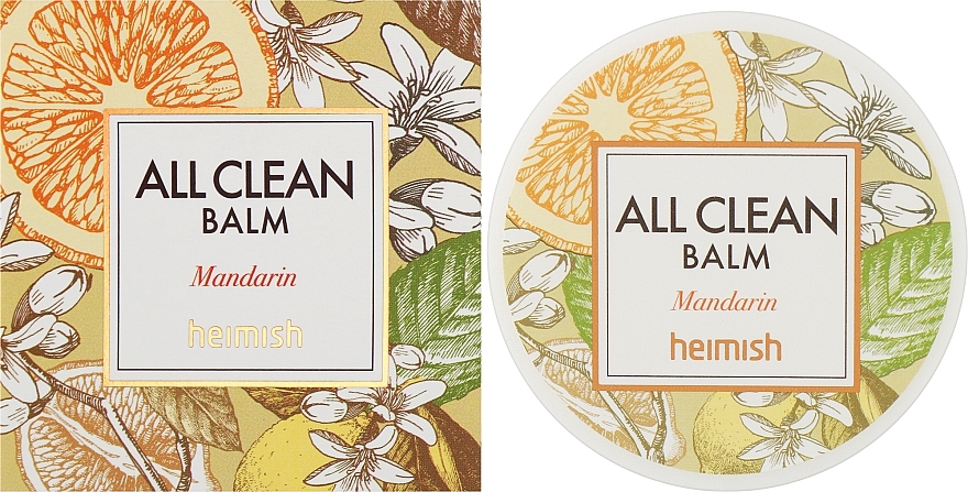 Reinigender Make-up-Entferner-Balsam mit Mandarine - Heimish All Clean Balm Mandarin — Bild N2