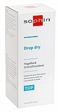 Nagellack-Schnelltrocknungstropfen - Sophin Drop Dry — Bild N2