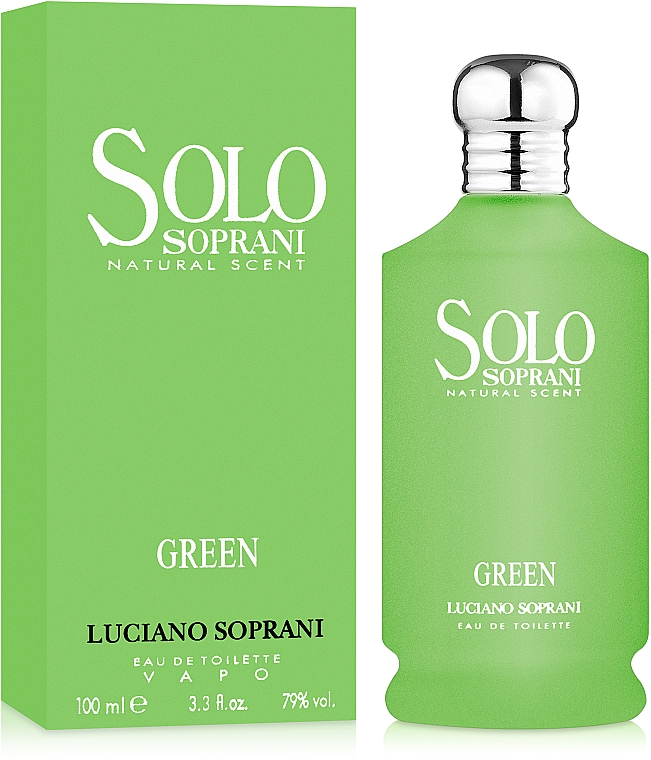 Luciano Soprani Solo Soprani Green - Eau de Toilette — Bild N2
